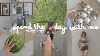 spend the day with me!! 🏃🎧 A COZY VLOG!