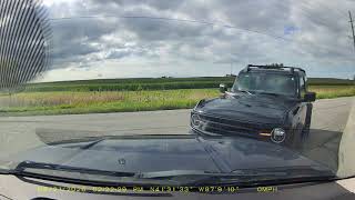 Was very lucky she stopped.