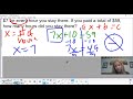 Solving 2-Step Word Problems
