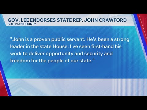 Gov. Bill Lee endorses John Crawford as state representative