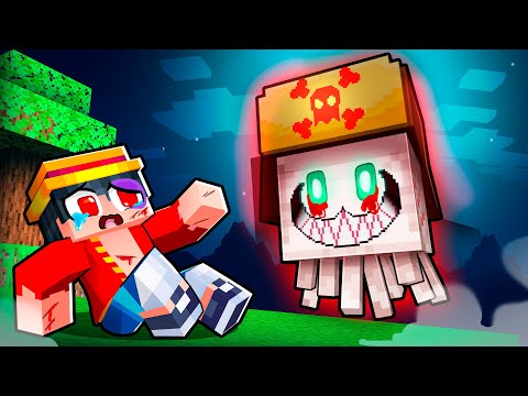 Me CONVERTÍ en un HAPPY GHAST MALVADO en MINECRAFT 💨👿 #ANGRYGHAST