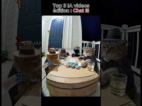 😺 Top 3 trucs que ton chat fait en secret 😳 Il fait ça dès que tu pars 🤣  #humour #parodie #blague