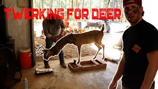Twerking for deer!
