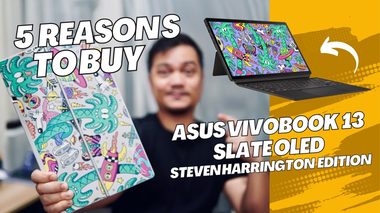 Vivobook 13 Slate OLED Steven Harrington Edition｜Laptops For Home