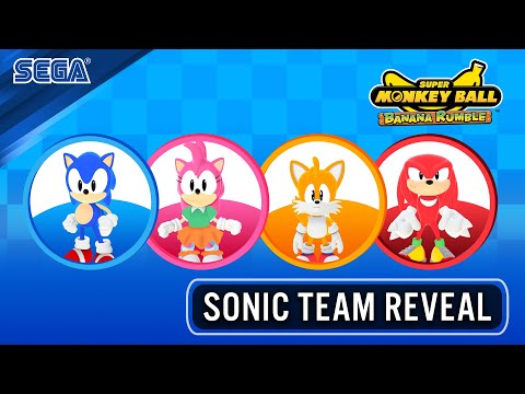 Super Monkey Ball Banana Rumble -  SEGA Pass: Sonic Team Reveal Trailer