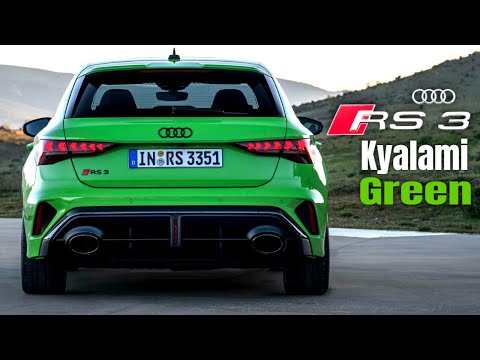 New 2025 Audi RS3 Sportback in Kyalami Green