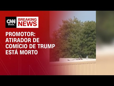 ​Promotor: Atirador de comício de Trump está morto | AGORA CNN