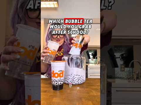 Which Bubble Tea Would You Grab After School? ๐ง