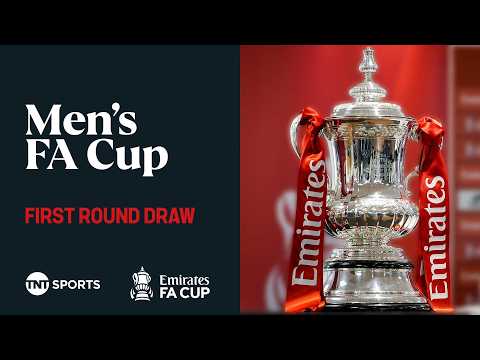 LIVE: Men's 2026/27 FA Cup First Round Draw 🏆
