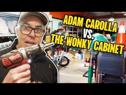Adam FIXES Wonky Cabinets 🛠️ At the Shop with Adam Carolla