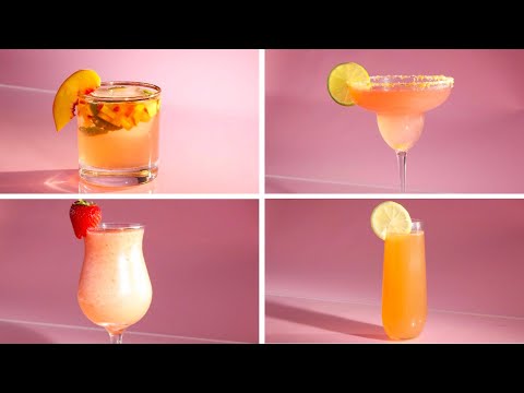 Rosé Cocktails 4 Ways