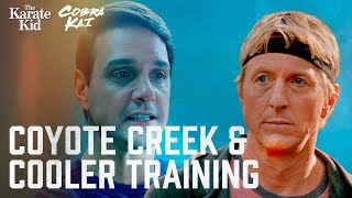 Coyote Creek & Cooler Training | Cobra Kai (William Zabka, Ralph Macchio)