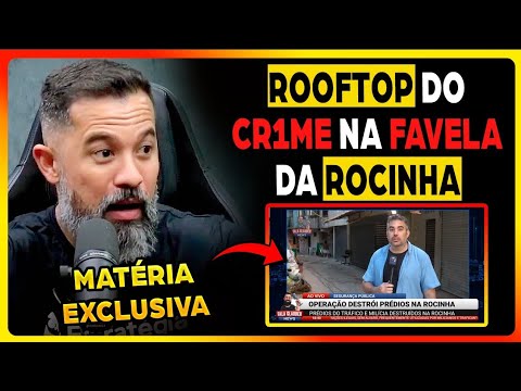 GUERRA no RIO: SUBIMOS a FAVELA atrás do ROOFTOP do TR4F1C0 | Fala Glauber Podcast #2