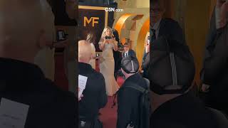 MARTÍN FIERRO: ASÍ LLEGÓ WANDA NARA a los PREMIOS