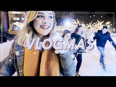 COME ICE SKATING WITH ME | VLOGMAS Day 6 + 7 | I Covet Thee