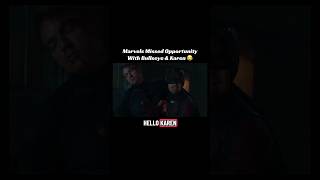 Imagine If Marvel Did This… 😂 #shorts #daredevil #bullseye #karenpage #bornagain