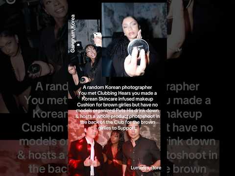 Transforming A K-beauty Brand For Dark Skin In Korea! Club Photographer Surprises Us