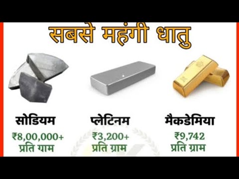 sabse mahange dhaatu