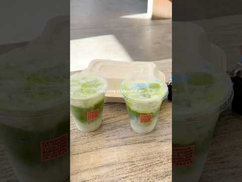 guilty but I love it 🏙️💗 #losangeles #matcha #concerts
