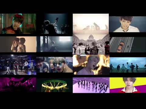 Playing all BTS' MVs at the same time