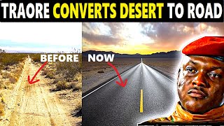 Ibrahim Traoré constructs the longest road in militant territory, says “Faso Is for All.”