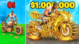 MOTO PINCHO de 1$ vs 1.000.000$ en GTA 5