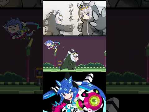 ツインターボ X  VS  芦毛の怪物 #umamusume   #ウマ娘  #たぬき  #MAGAMANX #shorts