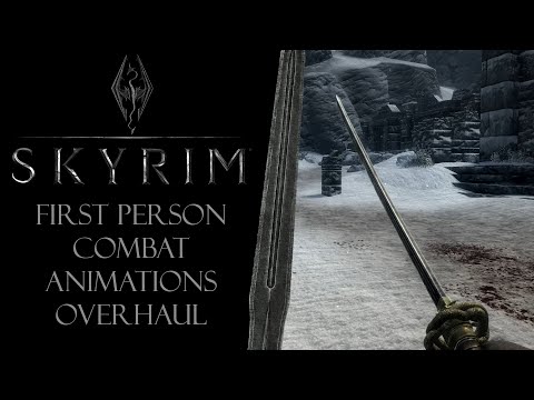 skyrim realistic combat animations