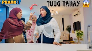 PRANK || TUUG AYAA TAHAY GACAN QAAD AYAAKA DHACDAY…😱