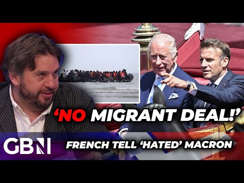 French tell 'HATED' Macron: 'NO DEAL with Britain on migrants' despite Starmer and Charles love-in