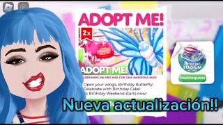 ¡Adopt me cumple 7 años! Me como mas de 100 pasteles y me convierto en FLASH 🤪 #adoptme