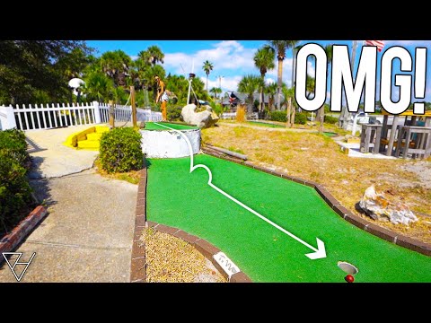 That Should've Been A Mini Golf Hole In One!
