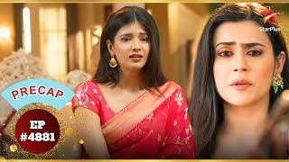 Abhira Vs Geetanjali! | Ep.4881 | Precap | Yeh Rishta Kya Kehlata Hai | Mon-Sun | 9:30 PM