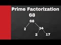 Prime Factorization and Exponents