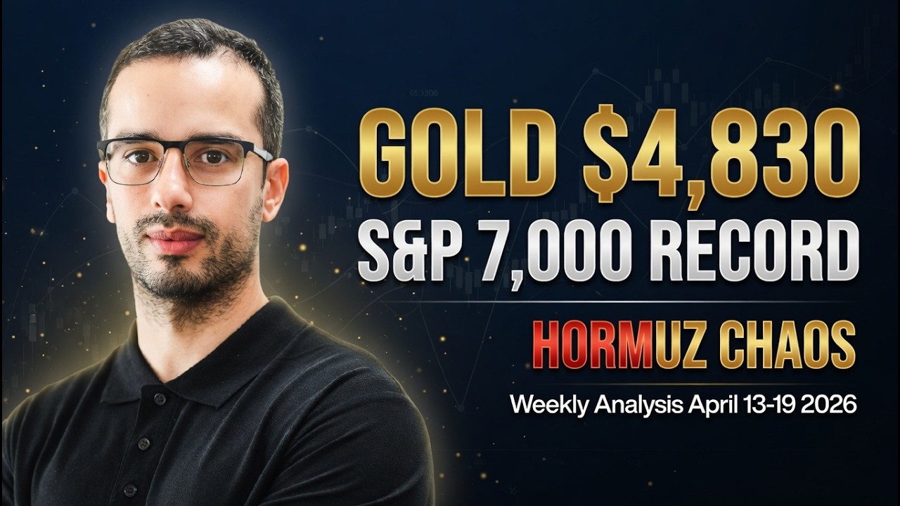 Gold $4,830 + S&P 7,000 Record, Hormuz Chaos, Bitcoin $77K Weekly Recap