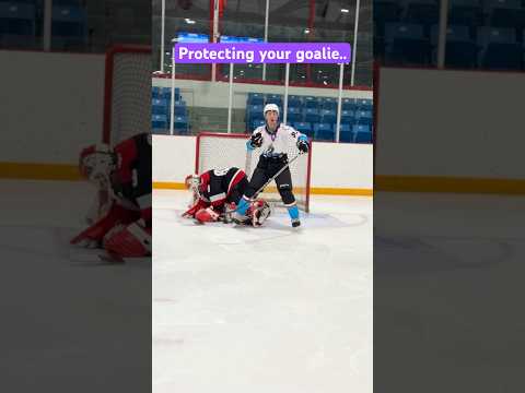 When you touch the goalieโฆ
