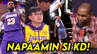 NAPAAMIN si KD matapos madalawahan ni LeBron! Naglag ang Fan sa ginawa ni LBJ! Nag-Walkout kay Luka!