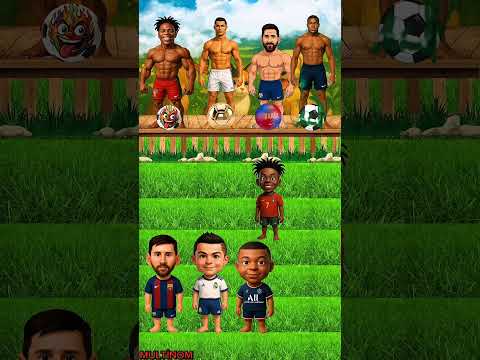 Hangisi babamın Topu?😳Ronaldo💀, Messi🐐, İshowSpeed 🤣