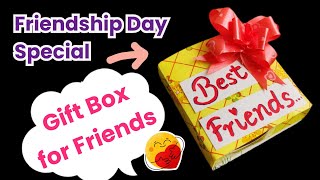 Friendship Day Gift Box Idea/ Gift Box Idea for  friends #giftforbestie #giftboxideas #friendshipday