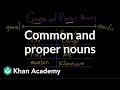 Understanding Common and Proper Nouns