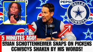 🚨FURIOUS BRIAN SCHOTTENHEIMER DROPS BOMBSHELL ABOUT GEORGE PICKENS AND THE COWBOYS | COWBOYS news