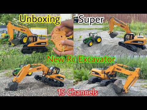 New Remote Control Excavator for new Setup unboxing and working @MrPendujatt22