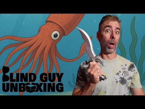 Attack of the STINKY squid – a Blind Guy Unboxing