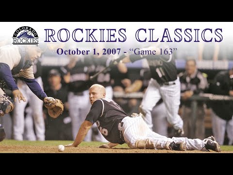 Rockies Classics - Game 163 (October 1, 2007) video clip