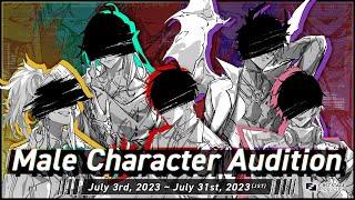 Male VTuber Auditions NOW OPEN! (Deadline: July 31st, 23:59 JST)