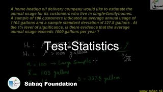 Test-Statistics