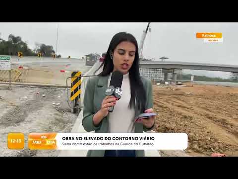 Saiba como estão os trabalhos na Guarda do Cubatão | Trânsito | SCC Meio-Dia