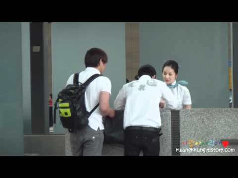 [Fancam] 110701 BEAST (비스트) Gikwang @ Incheon Airport to Malaysia