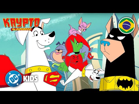 🐶🦴 O MELHOR de Krypto, o Supercão! | Krypto the Superdog em Português 🇧🇷 | @DCKidsBrasil