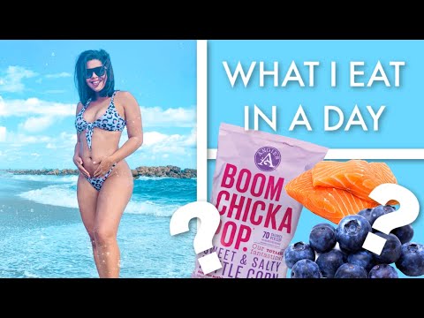 What I Eat In A Day Pregnant (Easy Healthy Meals) - 8 MONTHS PREGNANT 3rd trimester - Grow with Jo